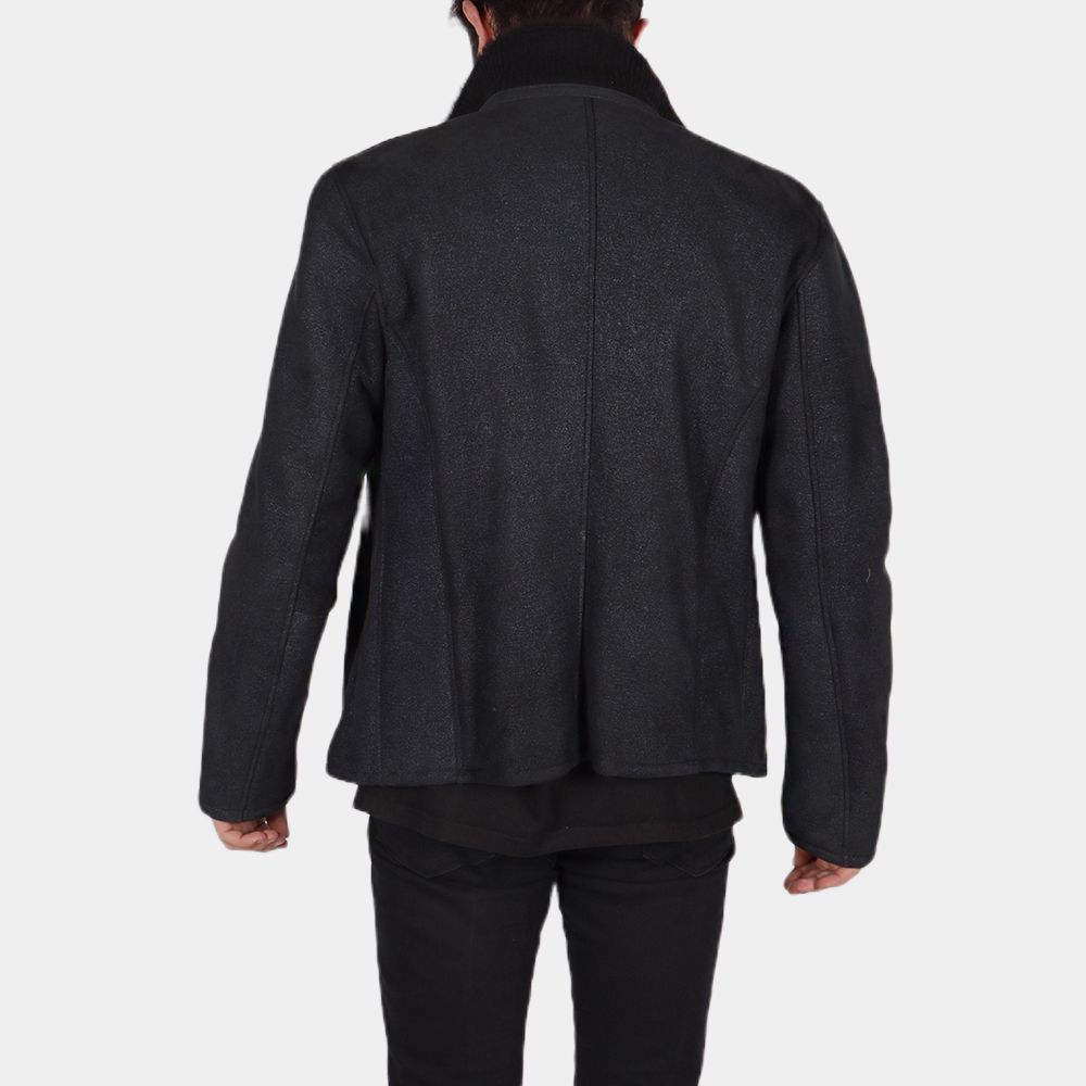 Bourne Grey Wool Jacket - Image 3