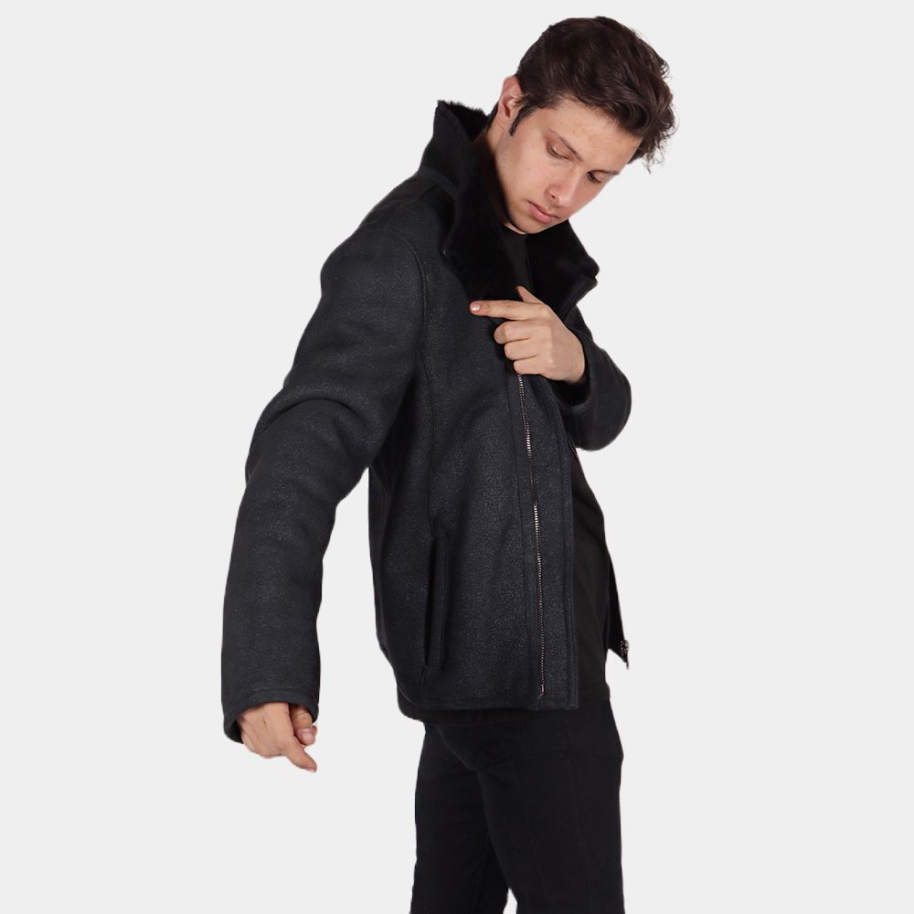 Bourne Grey Wool Jacket - Image 4