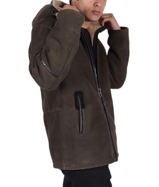 Men's Coco Brown Leather Jacket