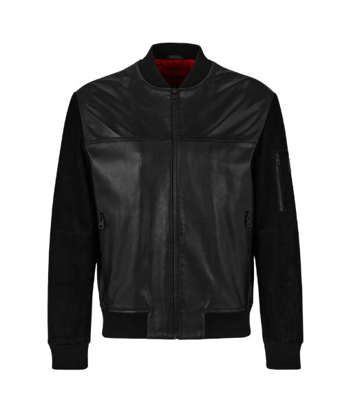 Men's Hooded Dream Black Bomber Jacket