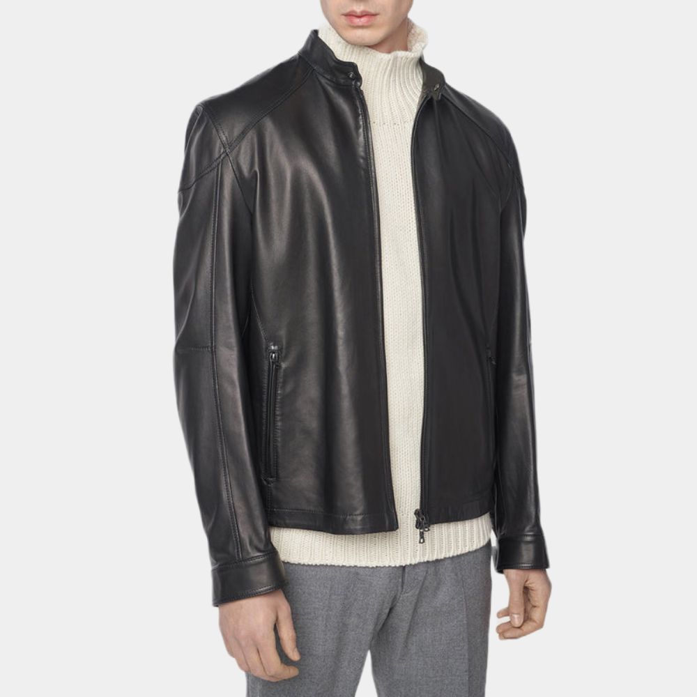 Tom Cruise Dead Reckoning Leather Jacket - Front View