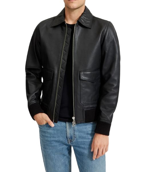 Liaison Gabriel Delage Black Leather Jacket