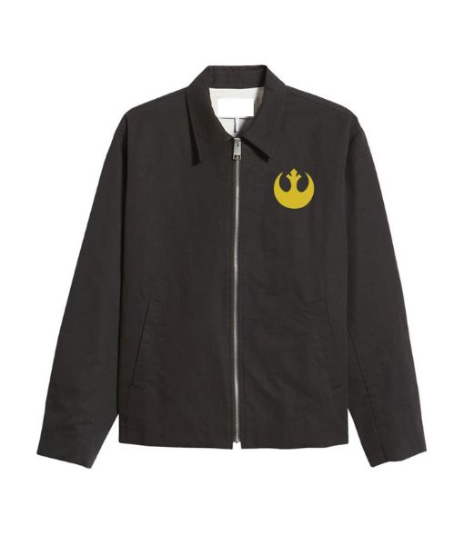 Star Wars Resistance Leather Jacket - Rebel Alliance Brown Jacket