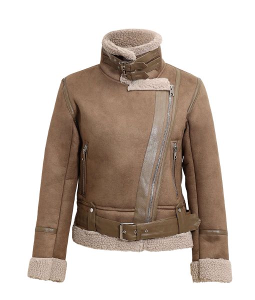 Natalie Zea Shearling Jacket