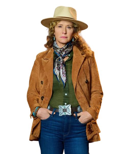 Ride Isabel McMurray Brown Suede Leather Blazer