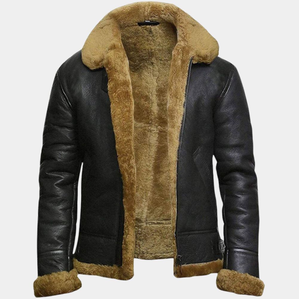 Kraven the Hunter Shearling Jacket