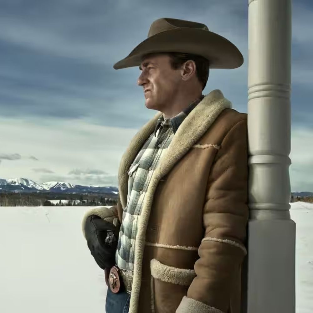 Sheriff Roy Tillman Shearling Coat - Image 6