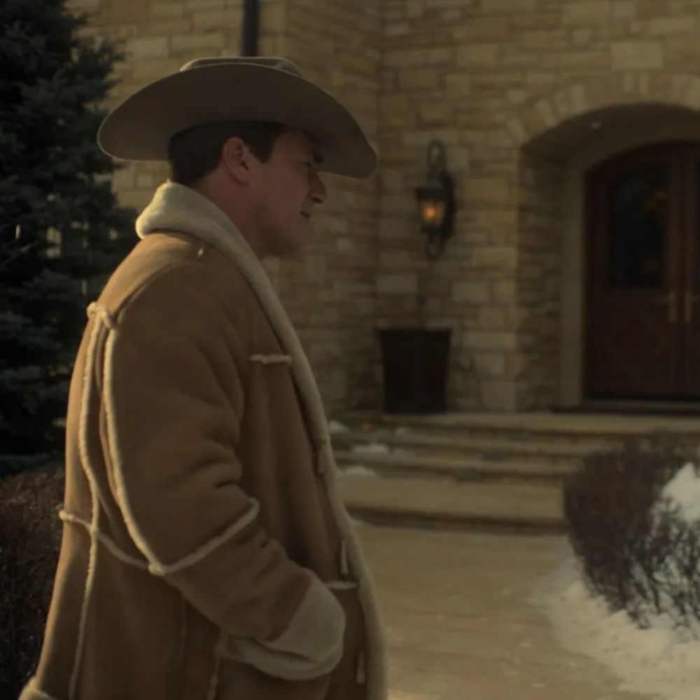 Sheriff Roy Tillman Shearling Coat - Image 5