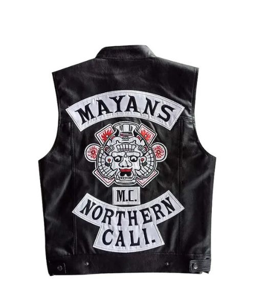 Ezekiel Reyes Mayans MC Leather Vest 
