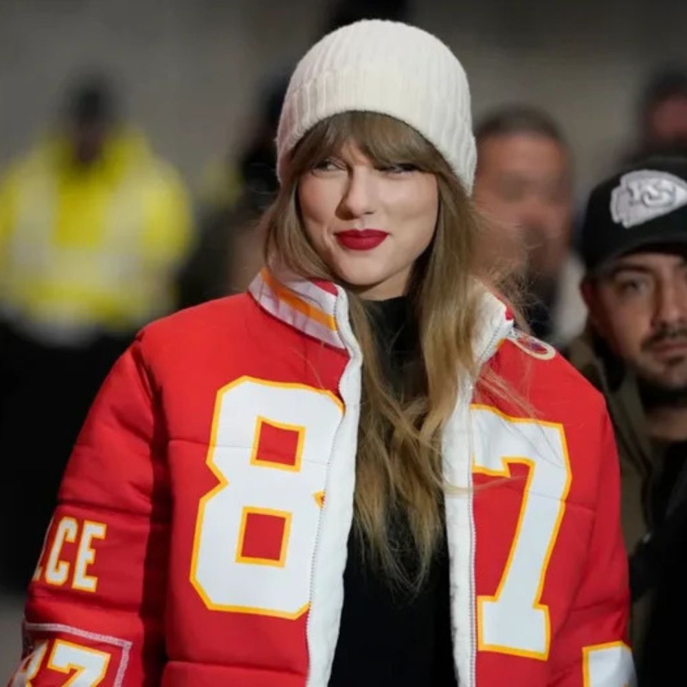 Taylor Swift Kelce 87 Chiefs Puffer Jacket