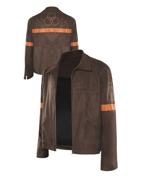 Rick Grimes CRM Brown Jacket from The Walking Dead: The One Who Live Season 11 Ending Scene Jacket