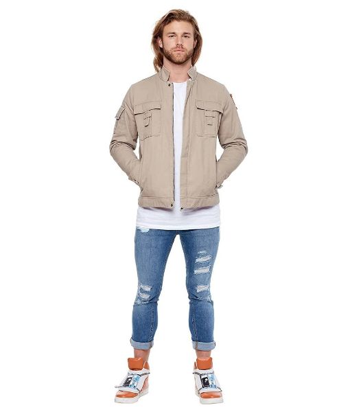 Star Wars Episode V: The Empire Strikes Back Luke Skywalker Bespin Beige Color Cotton Jacket