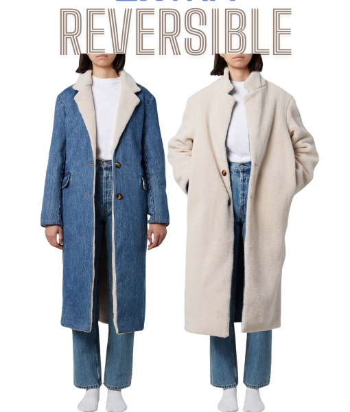 It ends with us lily bloom denim coat