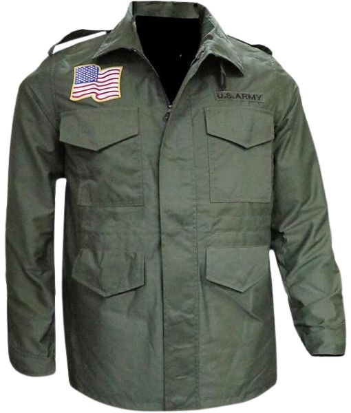 Rambo First Blood Green Military Jaclet - Sylvester Stallone WW2 M65 Cotton Military Jacket