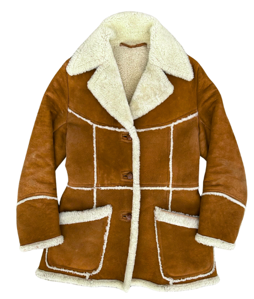 Rambo First Blood Sheriff Will Teasle Suede Leather Jacket with Shearling Lining