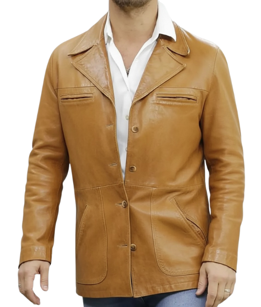 matthew mcconaughey leather texas longhorns jacket