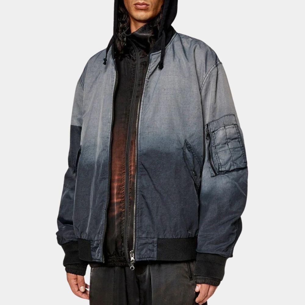 The Recruit Owen Hendricks Bomber Jacket aka Noah Centineo Bomber Jacket - Front View