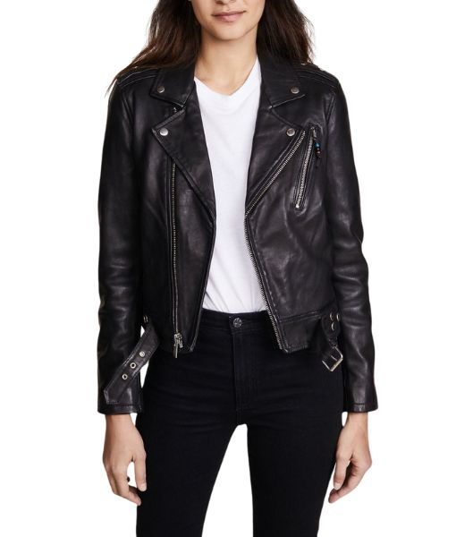 Yellowjackets Natalie Leather Biker Jacket