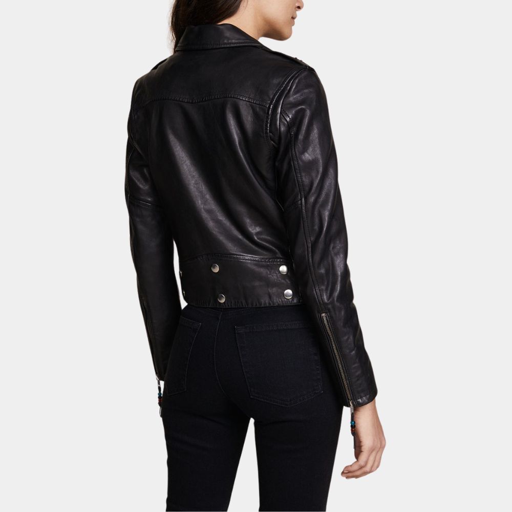 Yellowjackets Natalie Leather Jacket - Image 3