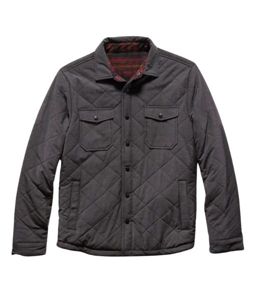 Dexter Resurrection Black Cotton Quilted Jacket