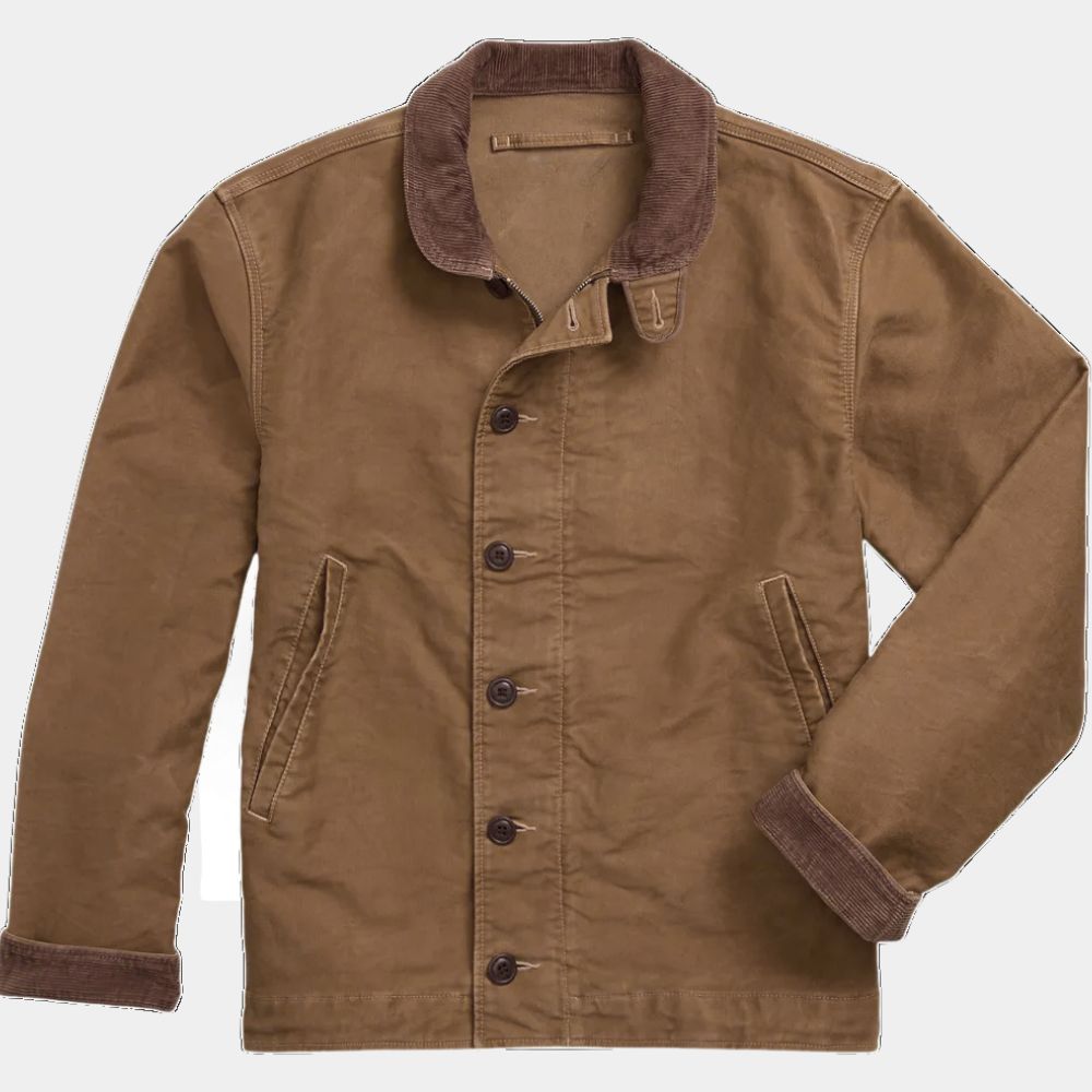 Lanterns Hal Jordan (Kyle Chandler) Brown Cotton Jacket - Front View