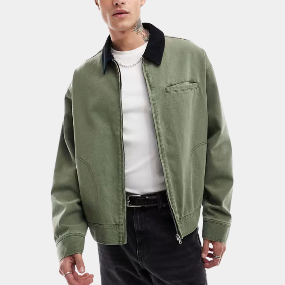 I Know What You Did Last Summer Ray Bronson (Freddie Prinze Jr.) Green Cotton Jacket - Front View
