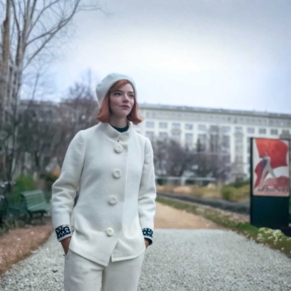 Beth Harmon Wool Coat