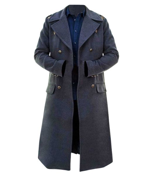 Captain Jack Harkness Long Wool Coat