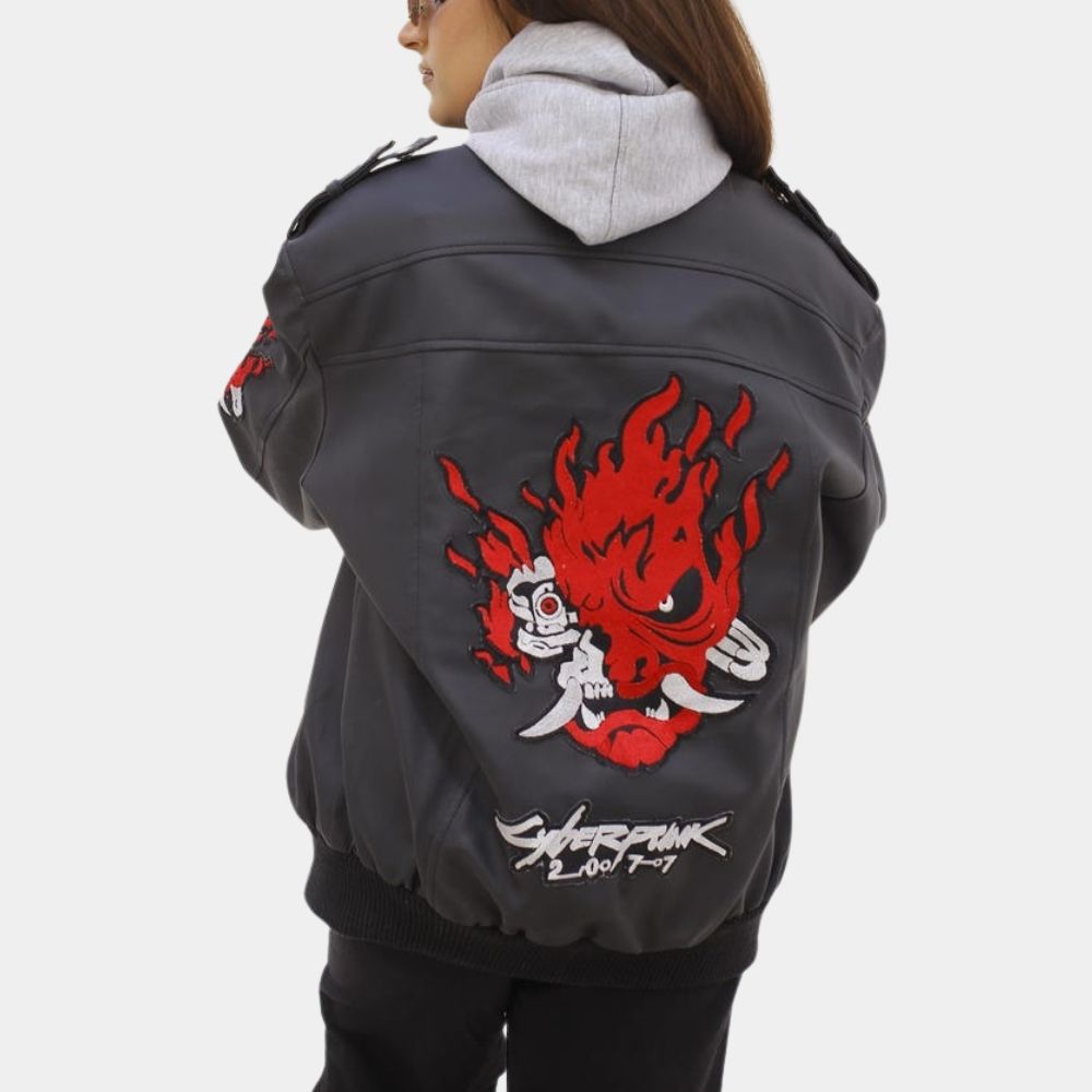 Invoke the ‘V’ in You with this Cyberpunk 2077 Samurai Jacket - Front View