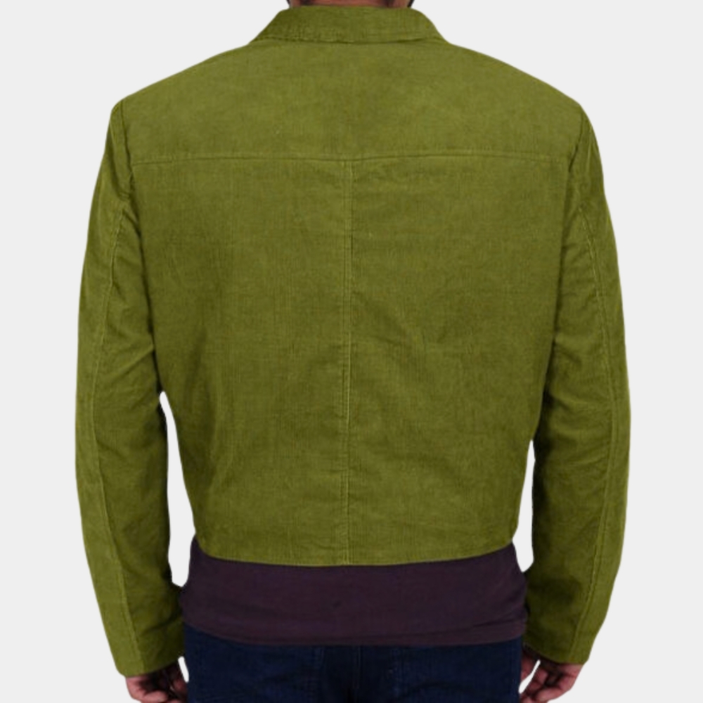 Django Green Wool Coat