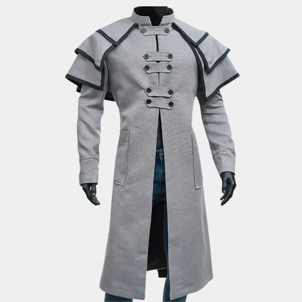 Django Unchained Dr.King Long Coat - Front View