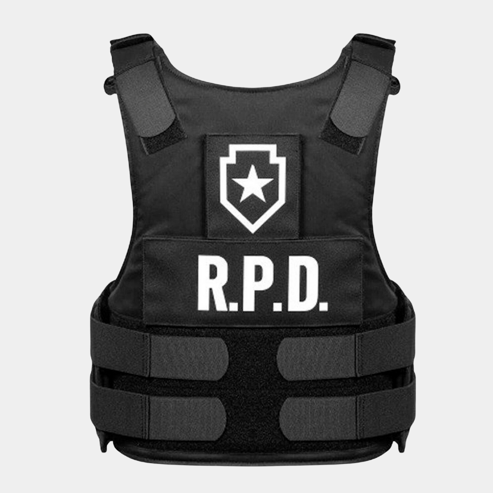 Leon Kennedy RPD Black Vest front