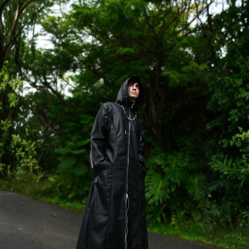 Organization 13 Enigma Leather Coat