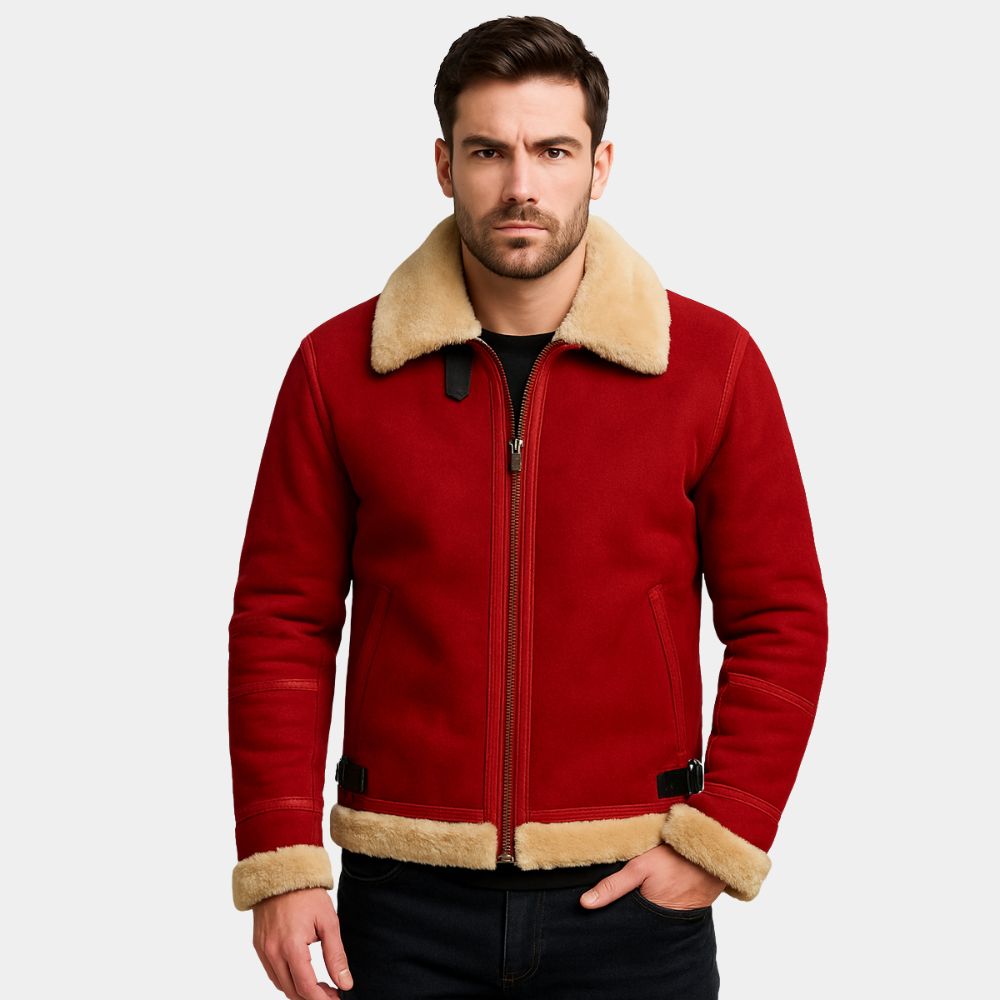 Ryan Reynolds Spirited Red Jacket - Front View
