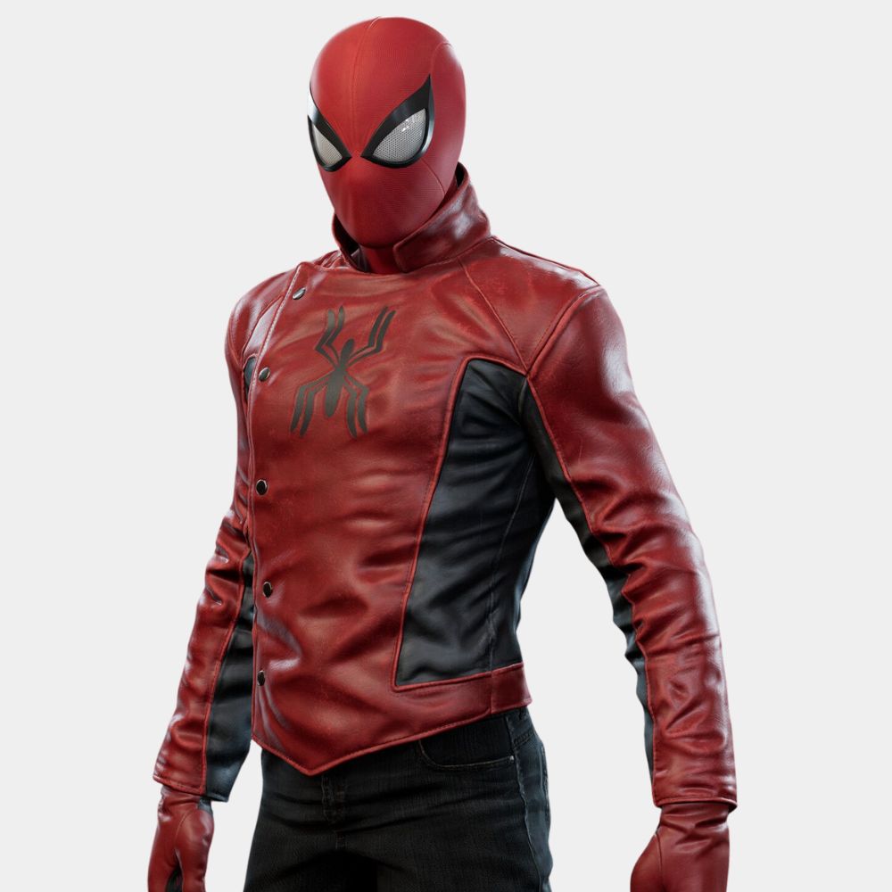 Spiderman Last Stand Leather Jacket - Image 4