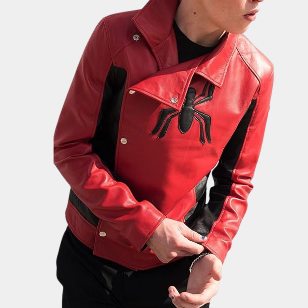 Spiderman Last Stand Leather Jacket - Image 3