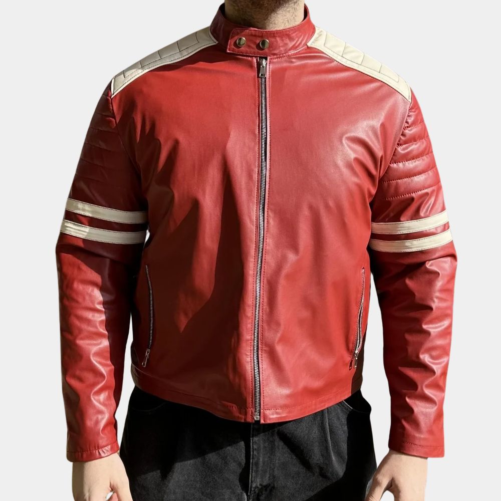 Fight Club Red Mayhem Jacket