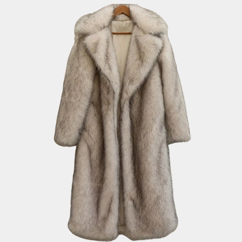 Barbie Ken aka Ryan Gosling Fur Coat - Front View