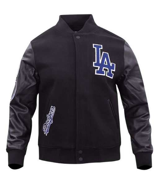 Los Angeles Dodgers Black Varsity Jacket