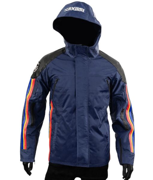 Norman Reedus Blue Hooded Jacket