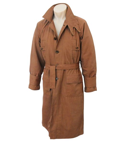 Rick Deckard Brown Leather Coat