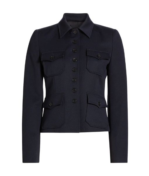 Only Murders in the Building Selena Gomez Wool Shirt Jacket