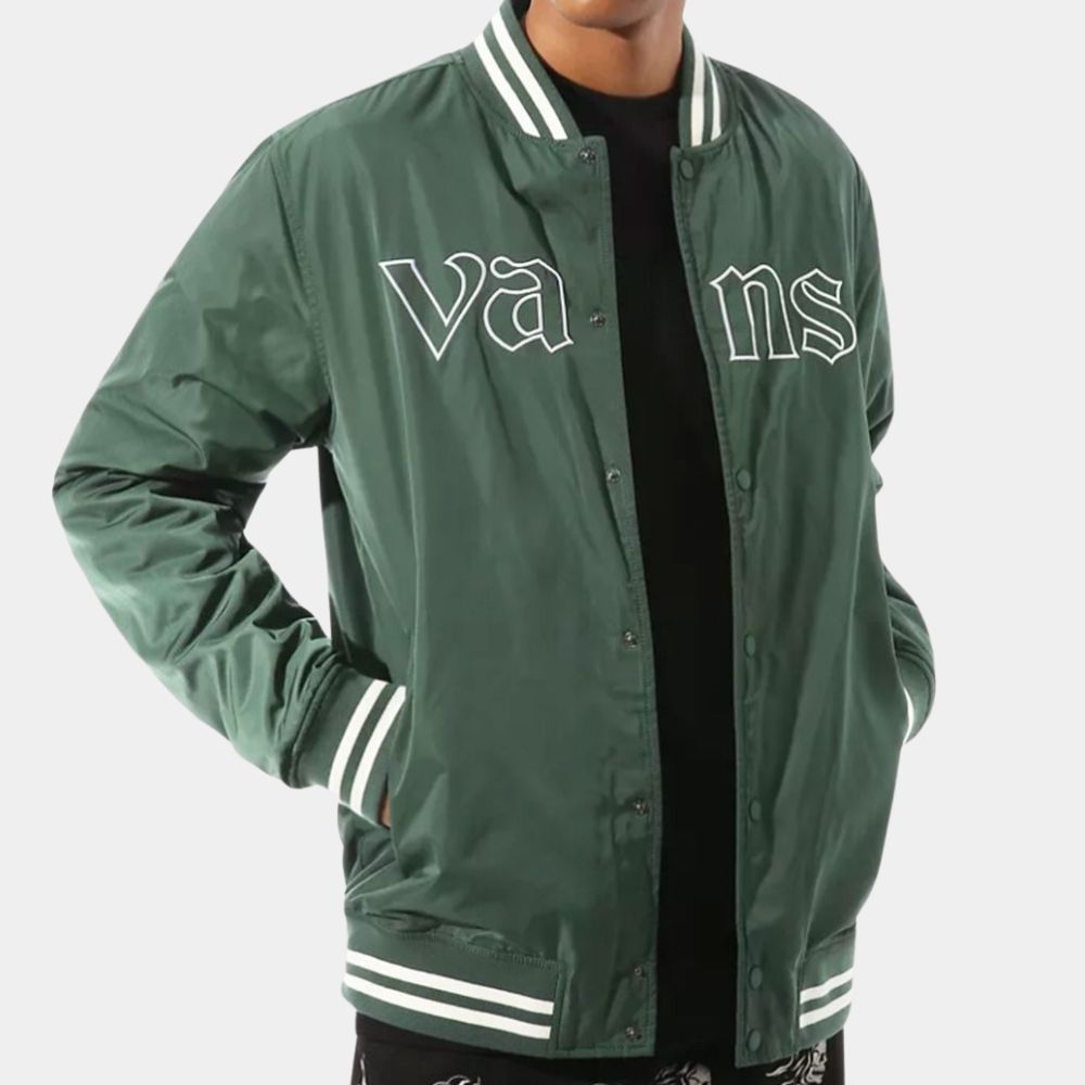 Sixty Sixers Varsity Jacket - Front View