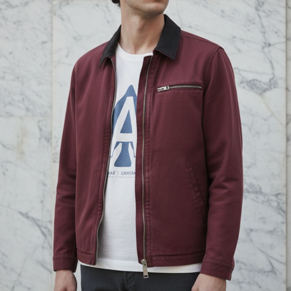 Now You See Me: Now You Don't Dominic Sessa (Bosco) Red Jacket - Front View