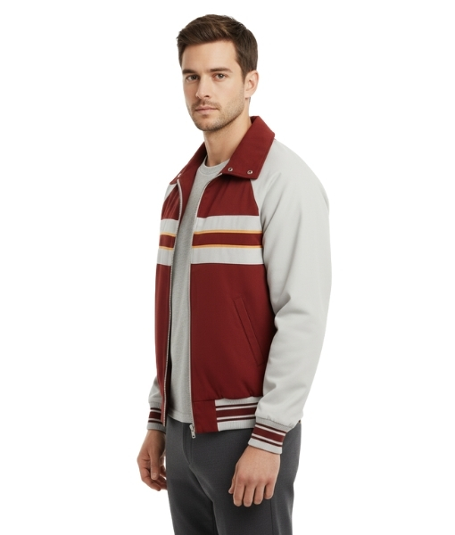 Stranger Things Season 05 Lucas Sinclair Bomber Jacket