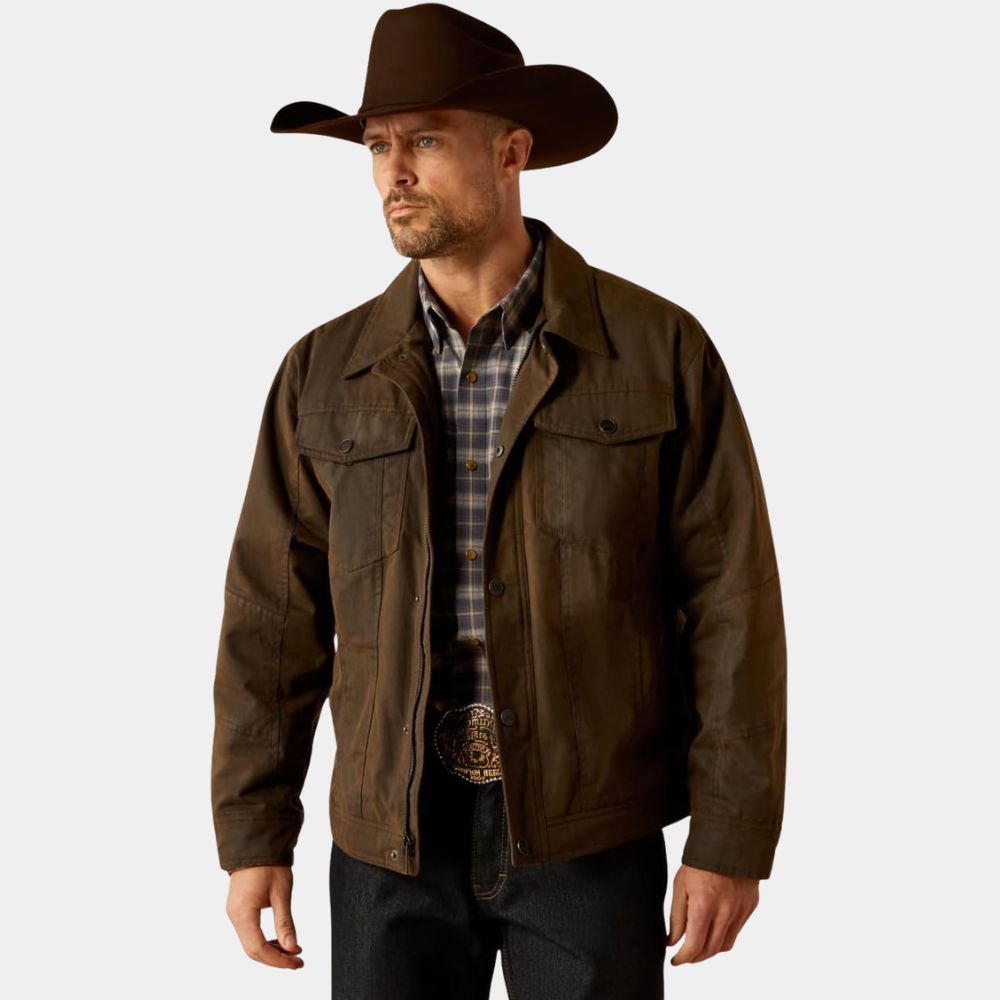 The Family Plan 2 Mark Wahlberg (Dan Morgan) Leather Jacket - Front View