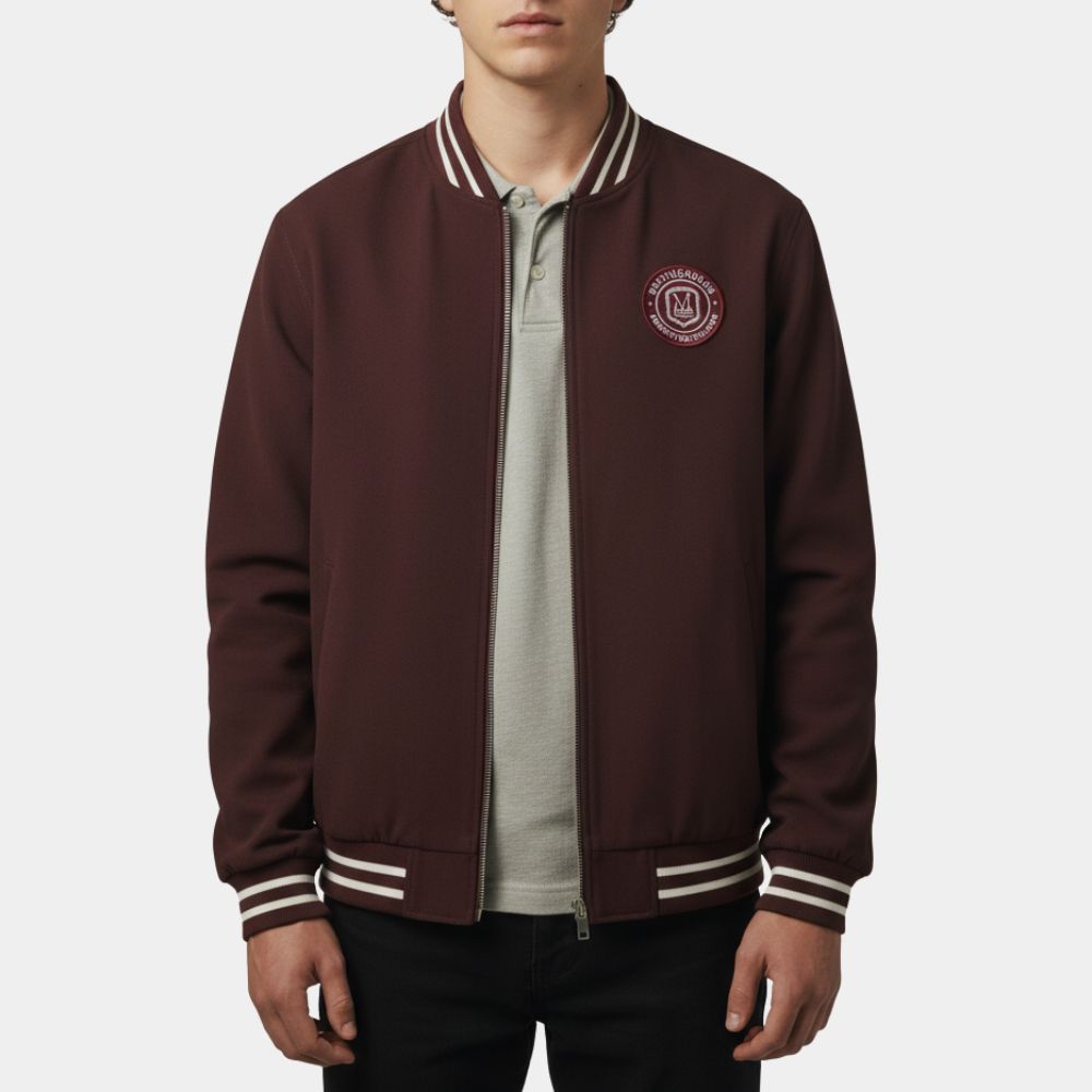 Percy Jackson and the Olympians 2025 Percy Jackson (Walker Scobell) Bomber Jacket - Front View