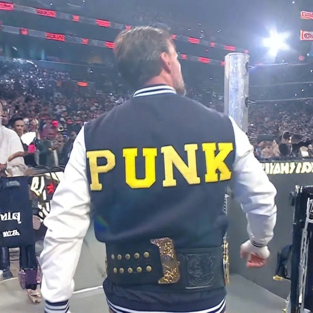 CM Punk Steiner Bros Varsity Jacket
