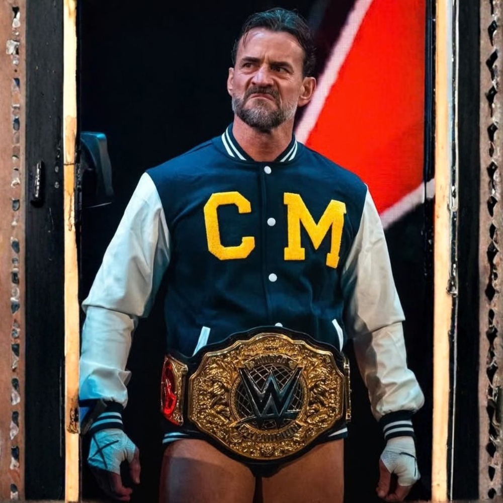 CM Punk Steiner Bros Varsity Jacket