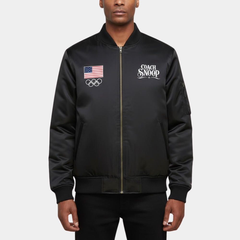 Team USA Coach Snoop Bomber Jacket